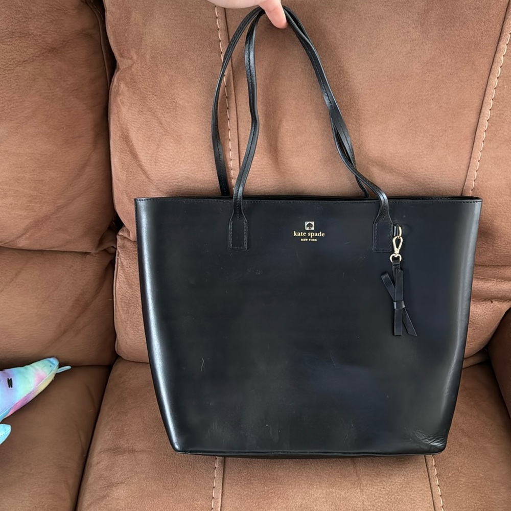 Kate spade large black purse
